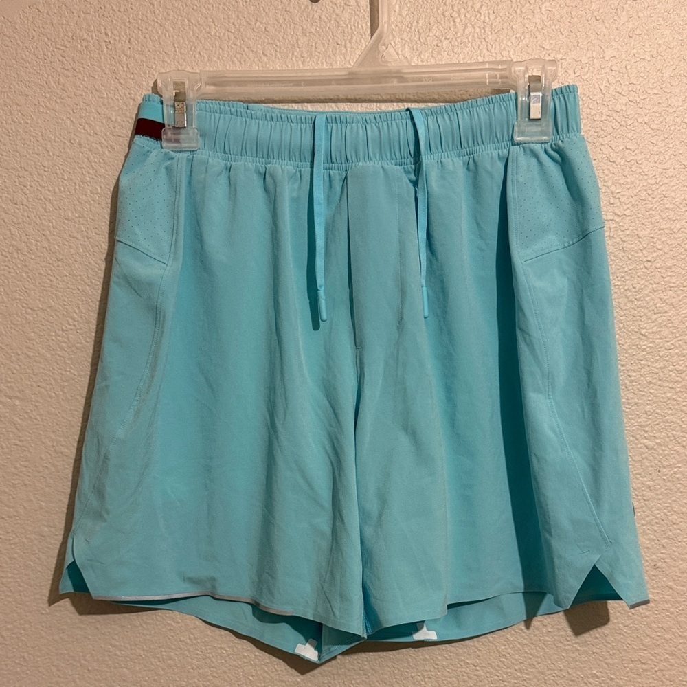 Lululemon Athletica Fast and Free Men’s Lined Shorts Running Athletic Gym